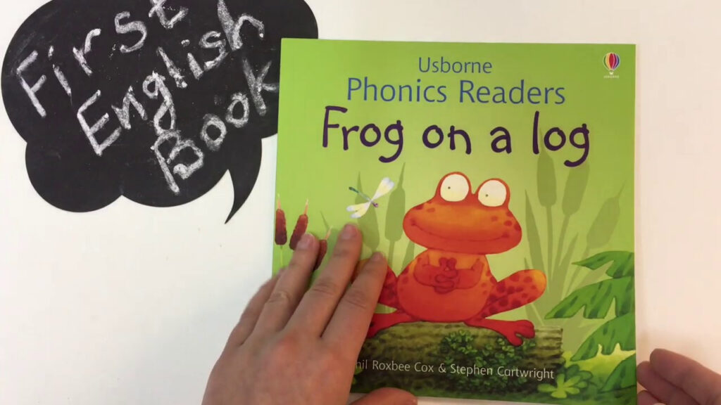 Frog On A Log Usborne Phonics Readers Picture Book First English 