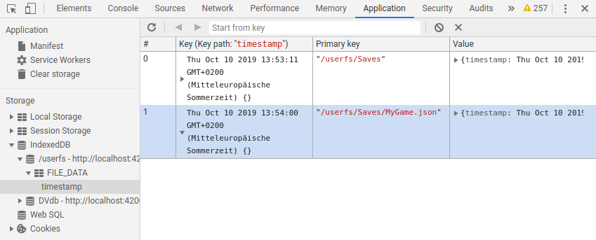 Get read JSON File From IndexedDB Via Angular Stack Overflow