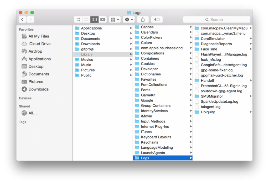 How To Clear Log Files On Mac OS X MacOS Sierra