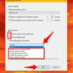 How To Configure Blue Screen Crash BSOD Dump Files In Windows 10