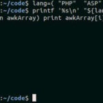 How To Use Array In Awk Command Linux Hint