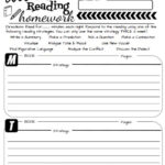 Image Result For Reading Log 7th Grade Reading Homework Weekly