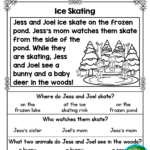 January Reading Comprehension Passages For Kindergarten And First Grade