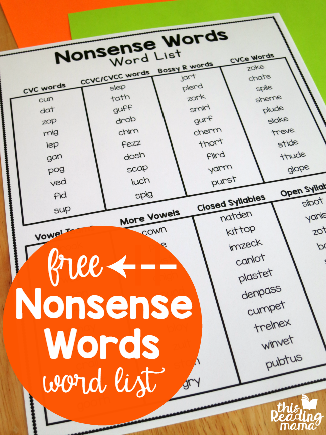 More Phonics And Spelling Printables This Reading Mama