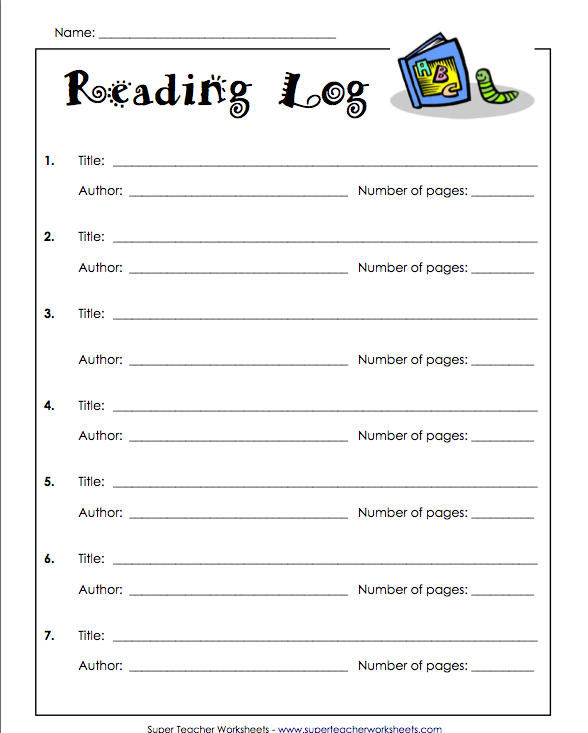 Mrs Richard s 2nd Grade New Reading Log