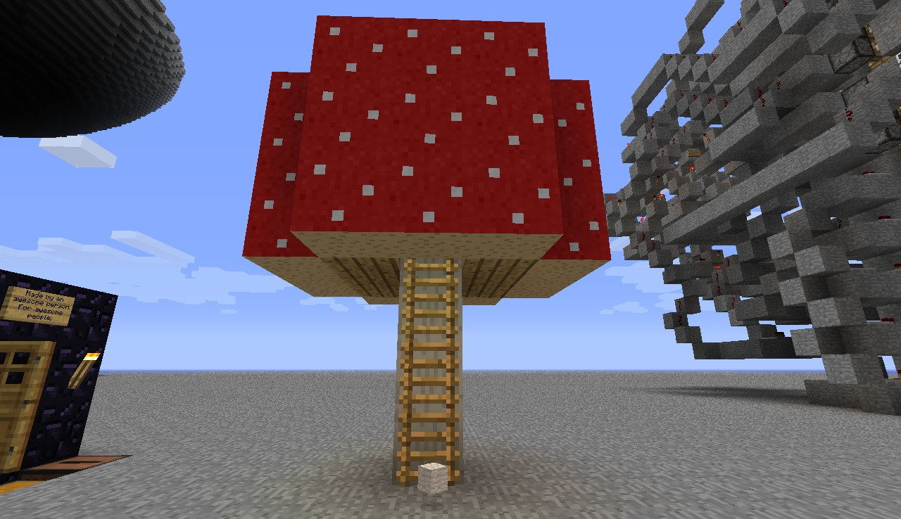 Mushroom House Minecraft Map