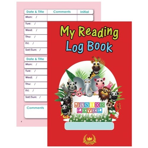 My Reading Log Book Junior Level OfficeMax MySchool