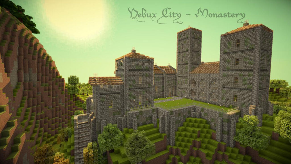 Nebux City Monastery Minecraft Map