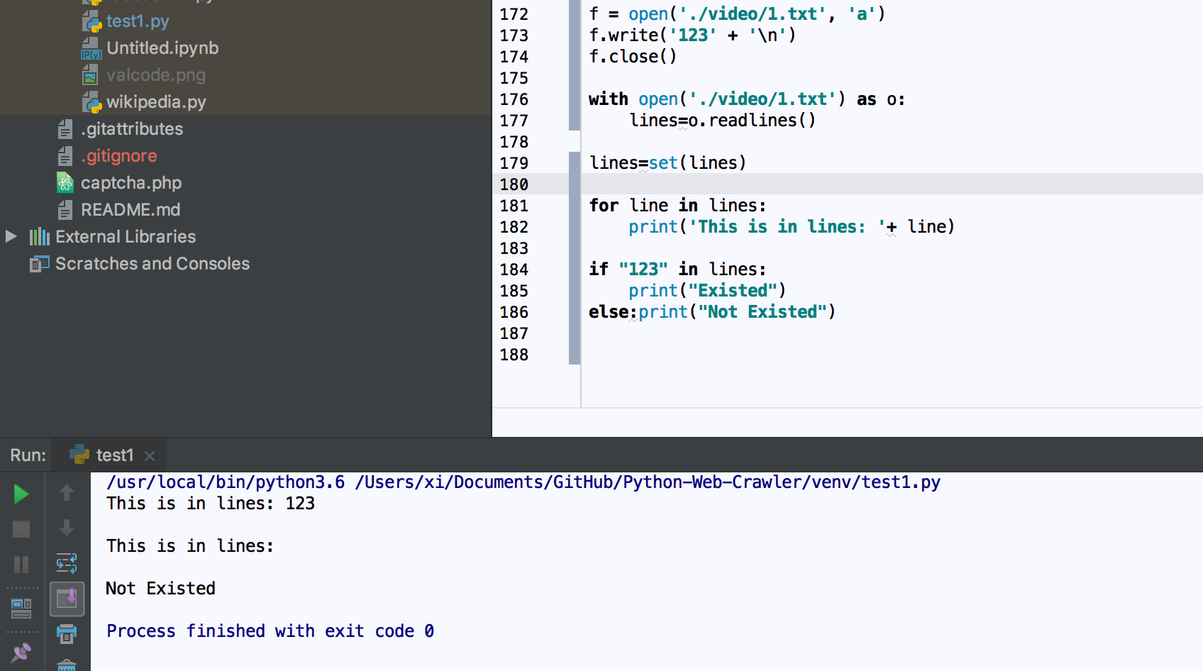 Python Read From txt And Judge The New String In The Txt File Stack 