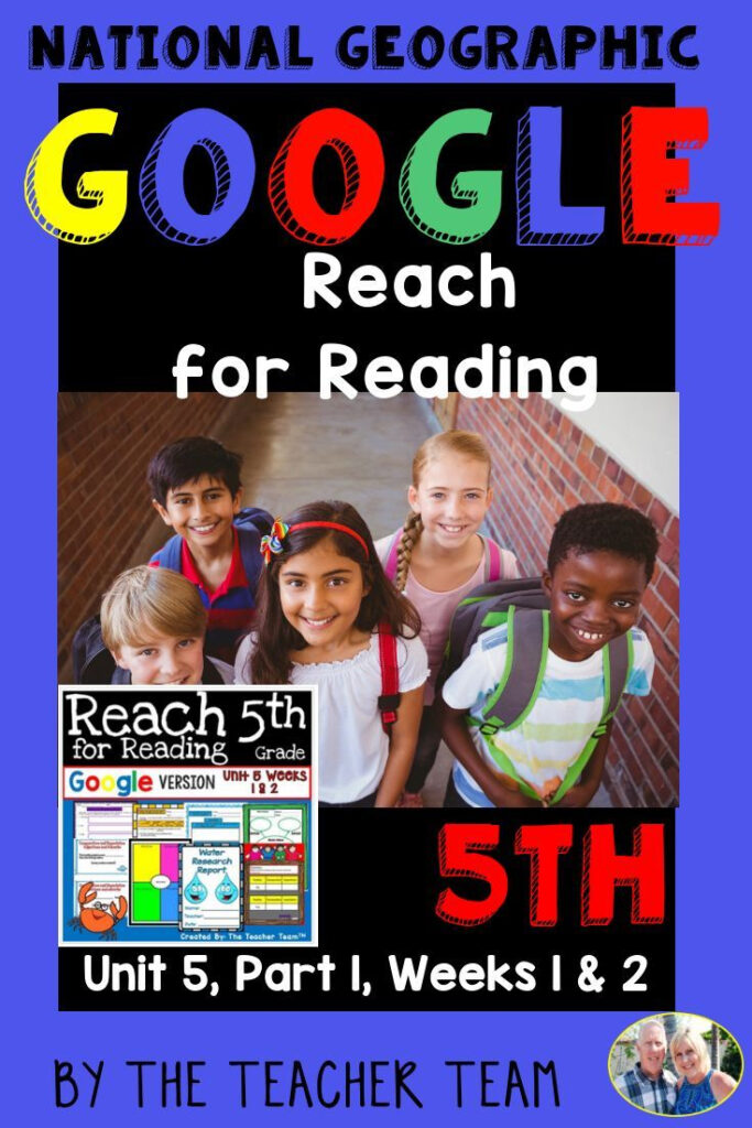 Reach For Reading 5th Grade Unit 5 Part 1 Google Classroom Distance 