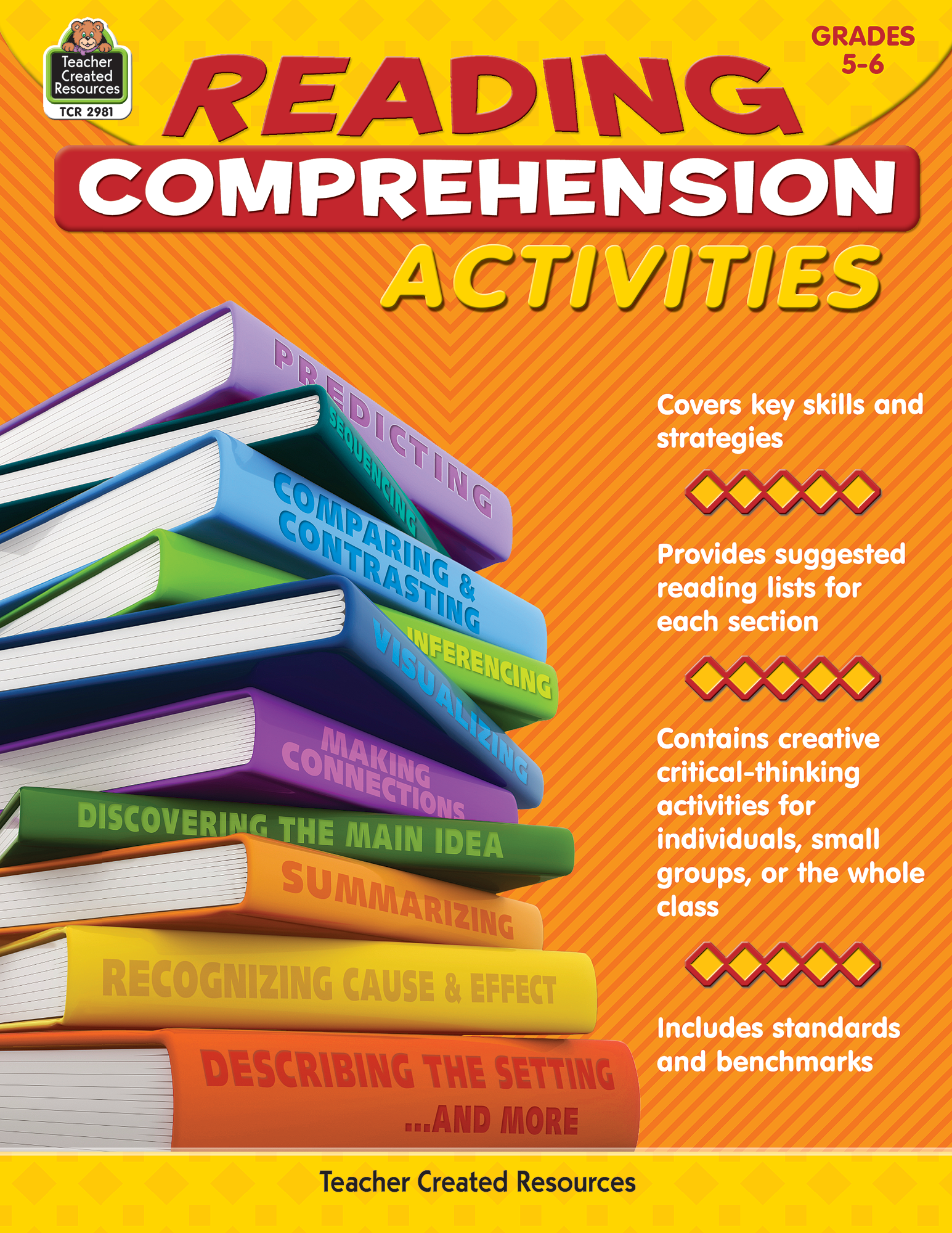 Reading Comprehension Activities Grade 5 6 TCR2981 Teacher Created 