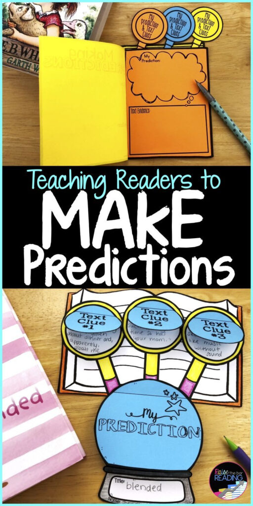 Reading Comprehension Crafts Making Predictions Activity For Reader 