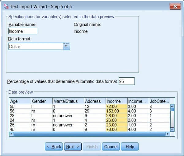 Reading Data From Text File In SPSS UrgentHomework