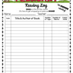 Reading Logs With Date Monthly Ten Free Printable Calendar 2020 2021