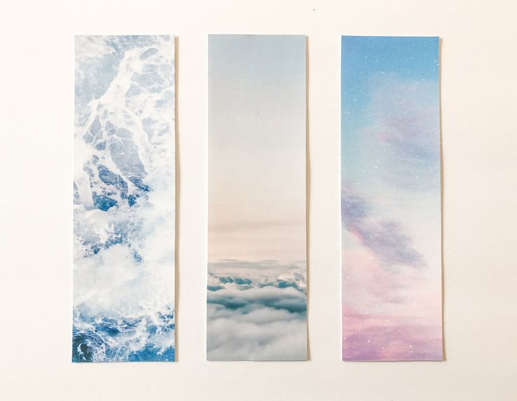 Set Of 3 Aesthetic Bookmarks Pastel Bookmarks Gifts For Book Lovers 