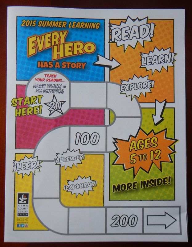 Tacoma King County Summer Reading Programs Every Hero Has A Story 