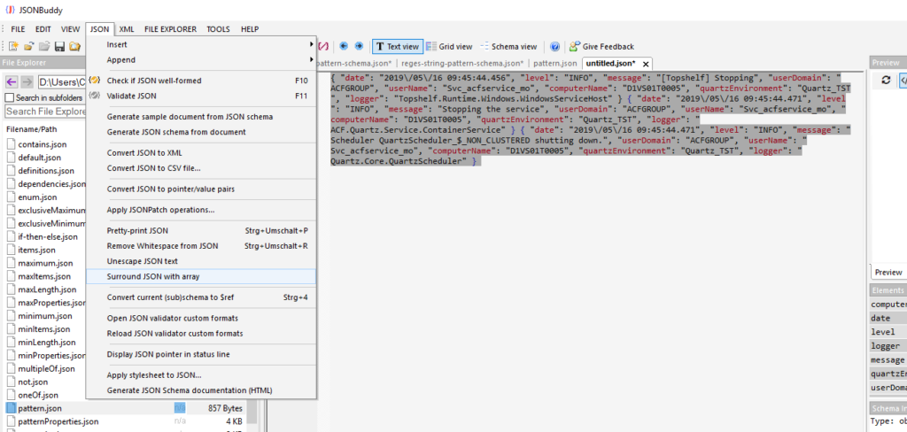 Tales From Support Reading A JSON Log File