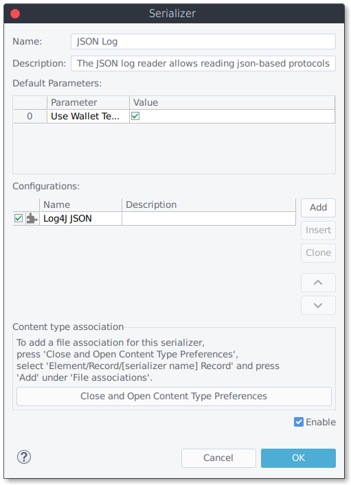 Toem RL04 JSON Log Reader