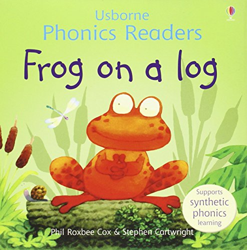 USBORNE PHONICS READERS FROG ON A LOG By Phil Roxbee Cox Buy Paperback 