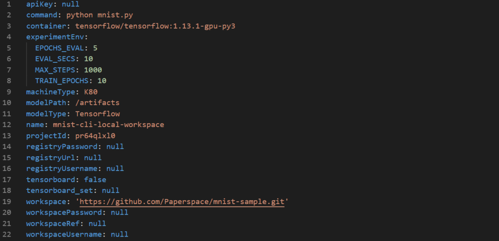 YAML Config File Paperspace Blog