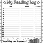 1st Grade Reading Log Forms Elementary Latest News Summer