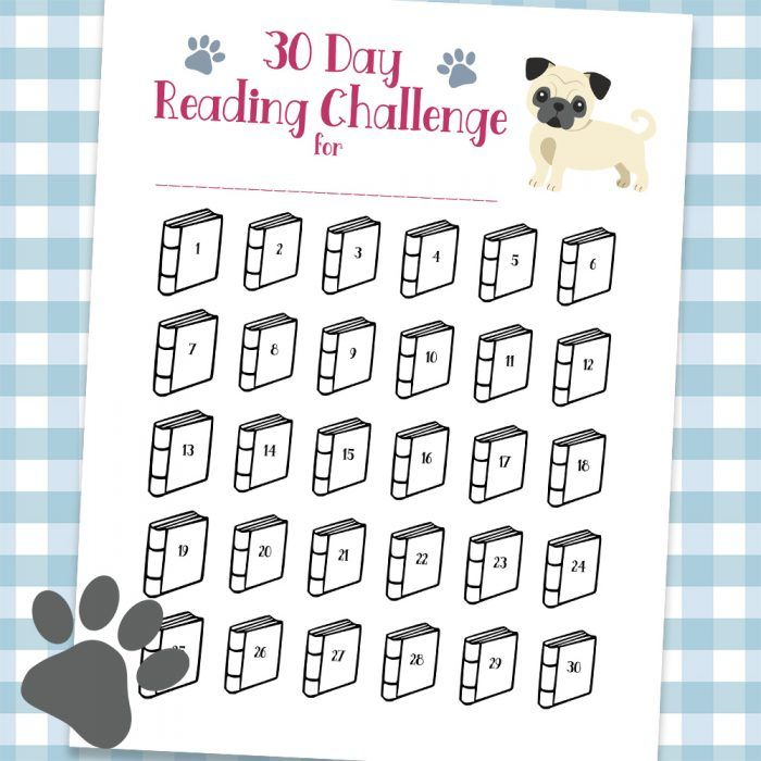 30 Day Reading Challenge Printable Printables 4 Mom Reading 