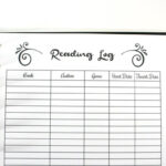 Digital Big Happy Planner Reading Log Big Planner Reading