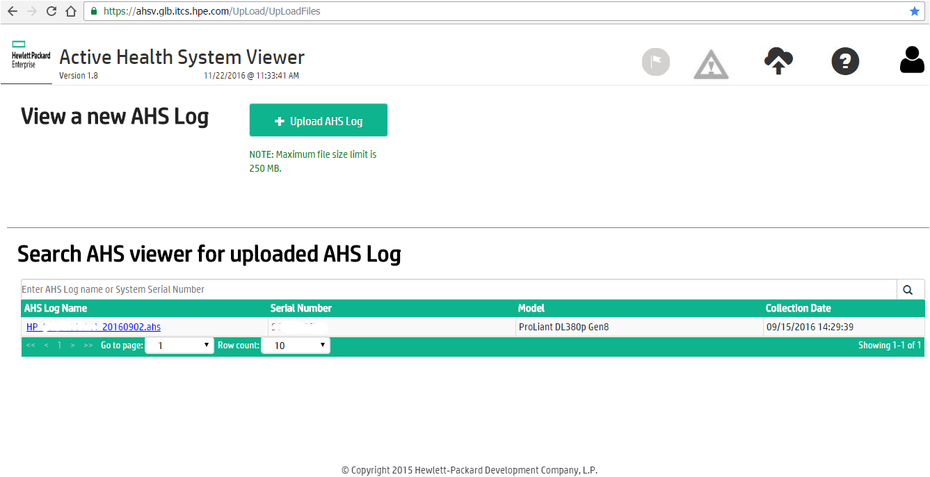 DZ Tech N Net How To Analyze The Active Health System Log In HP Servers