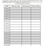 FREE 13 Summer Reading Log Templates In PDF MS Word Free Premium