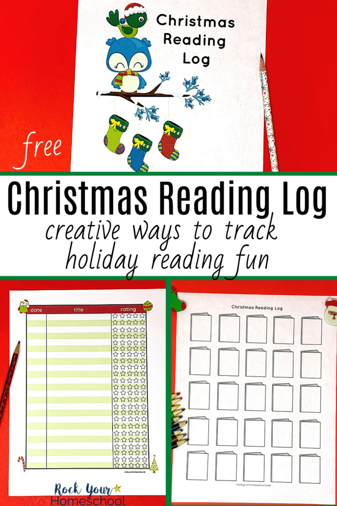 Free Christmas Reading Log Pack For Special Holiday Fun Rock Your 