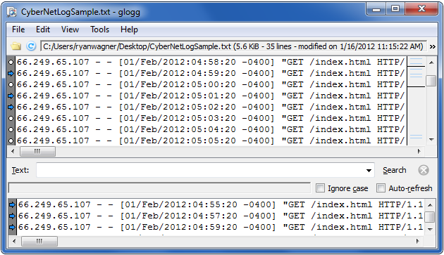 Free Log File Viewer For Windows Linux