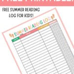 Free Printable Summer Reading Log Get Kids To Love Reading Busy