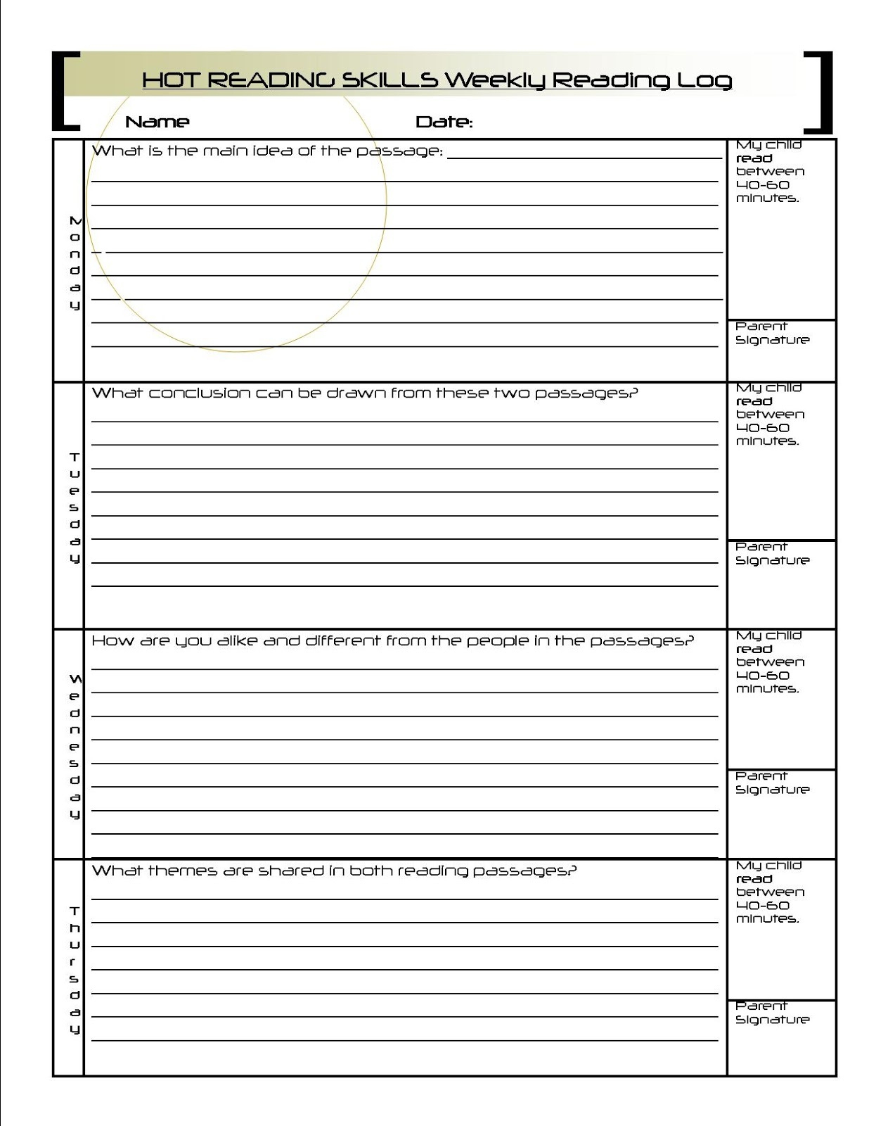 Free Printable Worksheets Reading Comprehension 5Th Grade Free Printable