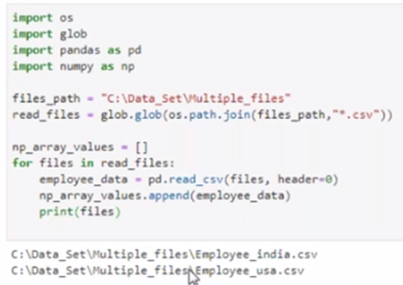 How To Read Multiple Files Using Python Pandas DWBI Technologies
