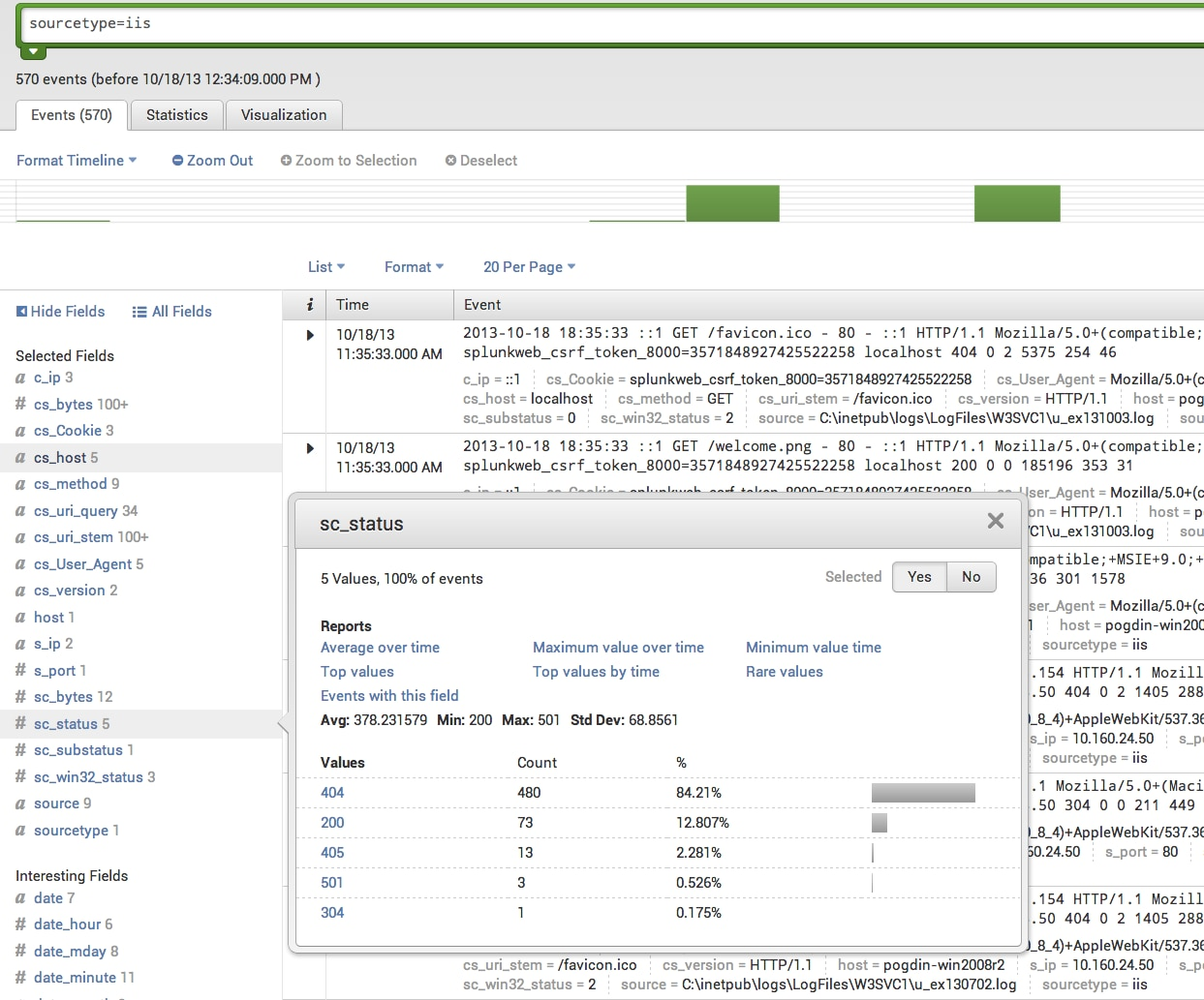 IIS Logs And Splunk 6