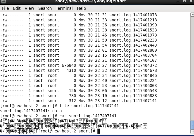 Linux Snort Log File Output Format Stack Overflow