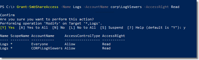 Managing Windows File Shares With PowerShell 4sysops