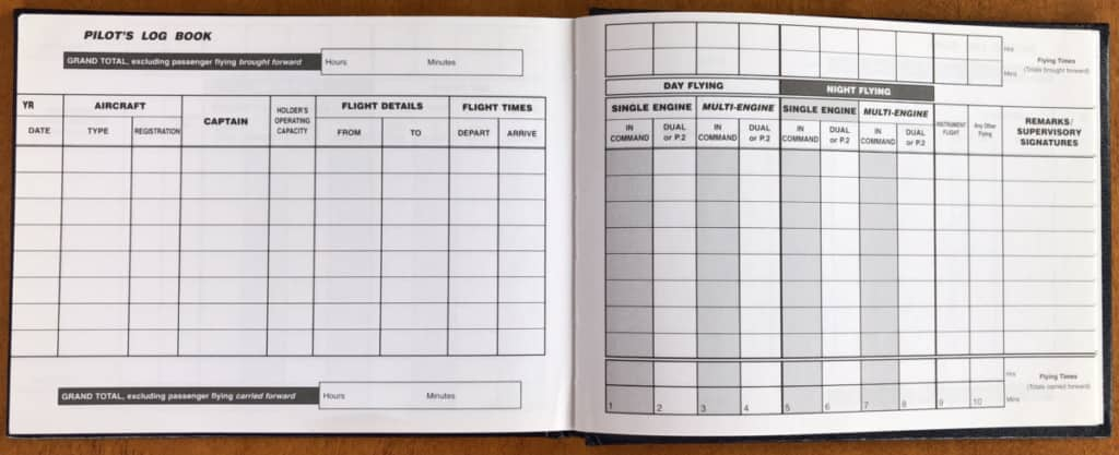 Pilot Logbooks What Are They Why You Need One Pilot Teacher