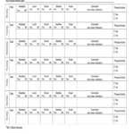 Printable Glucose Meter Readings Log Fill And Sign Printable Template