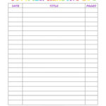 Printable Summer Reading Log For Kids Kids Summer Reading Summer