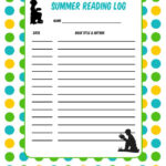 Printable Summer Reading Log Summer Reading Log Reading Log Summer