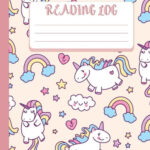 Reading Log Gift For Book Lovers Book Read Journal Cute Unicorn