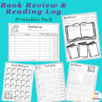 Reading Log PDF And Book Report Templates Fun With Mama