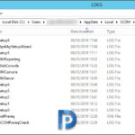 SCOM Log Files Location And Description Prajwal Desai