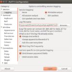 Serial Port How Do I Copy Text From PuTTY To Another Window Ask Ubuntu