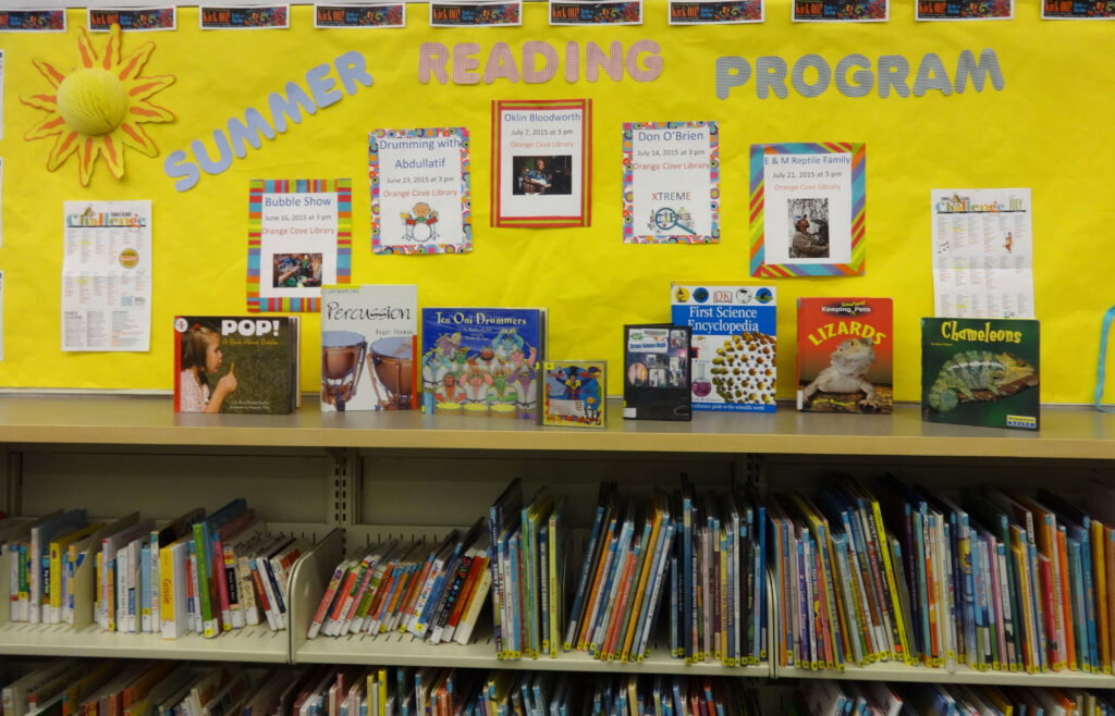 Summer Reading Challenge Display In The Children s Area At The Orange 
