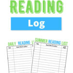 Summer Reading Log FREE Printable Summer Reading Log Reading Log