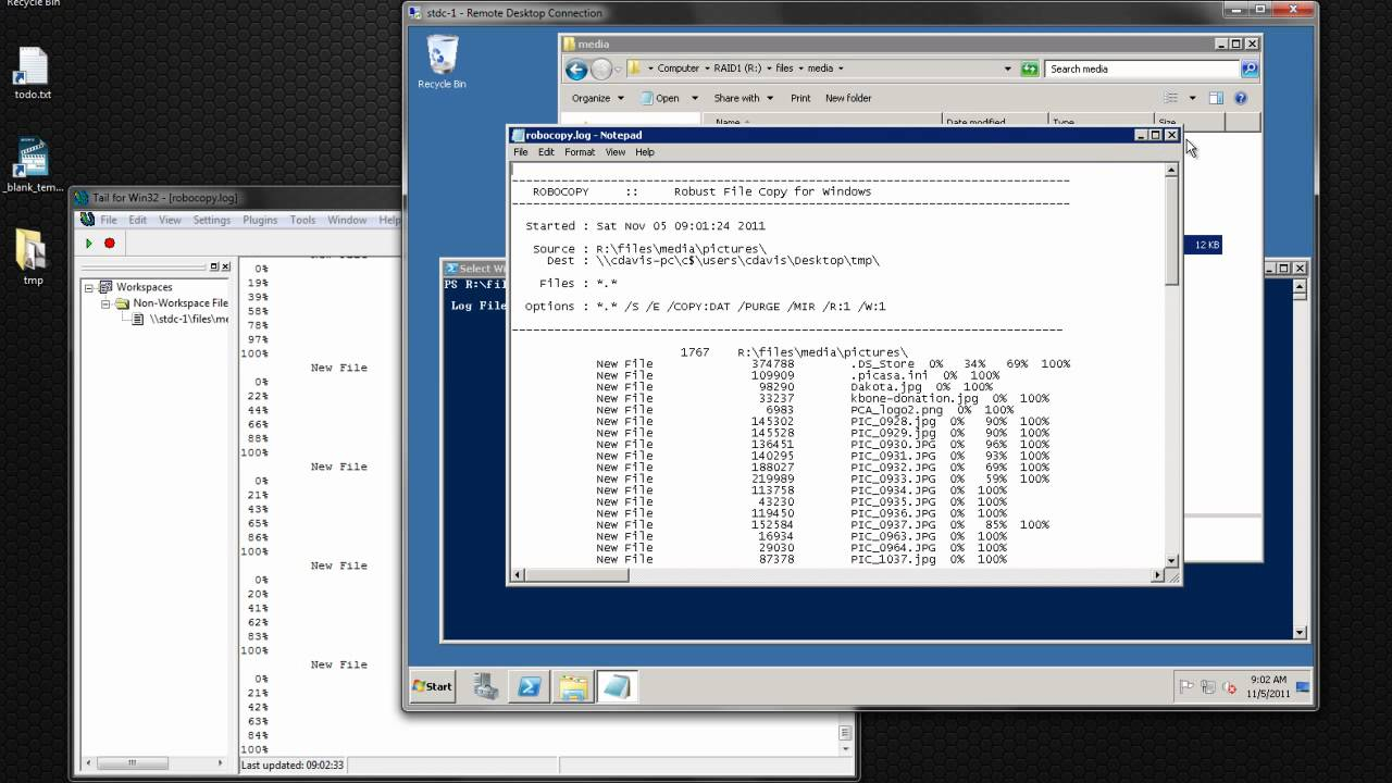 Tail For Win32 Monitor Log Files Live On Windows YouTube