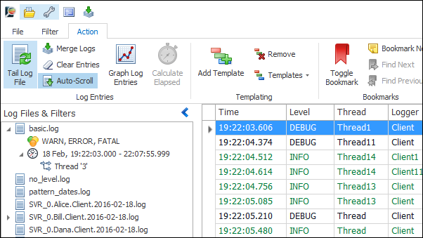 Tail Log Files LogViewPlus