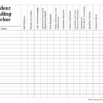 Teachers Can Track Student Reading Skills Using This FREE Printable